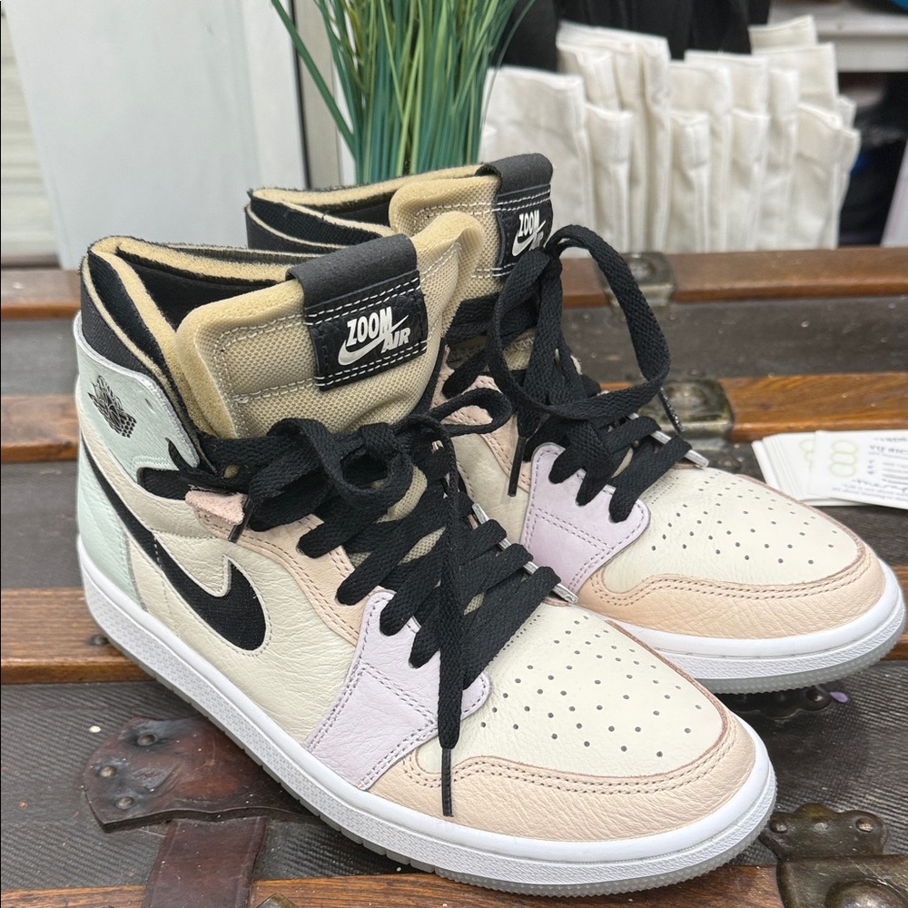 Nike Air 1 Jordan Women's Zoom Air  Swoosh High-Top Sneakers